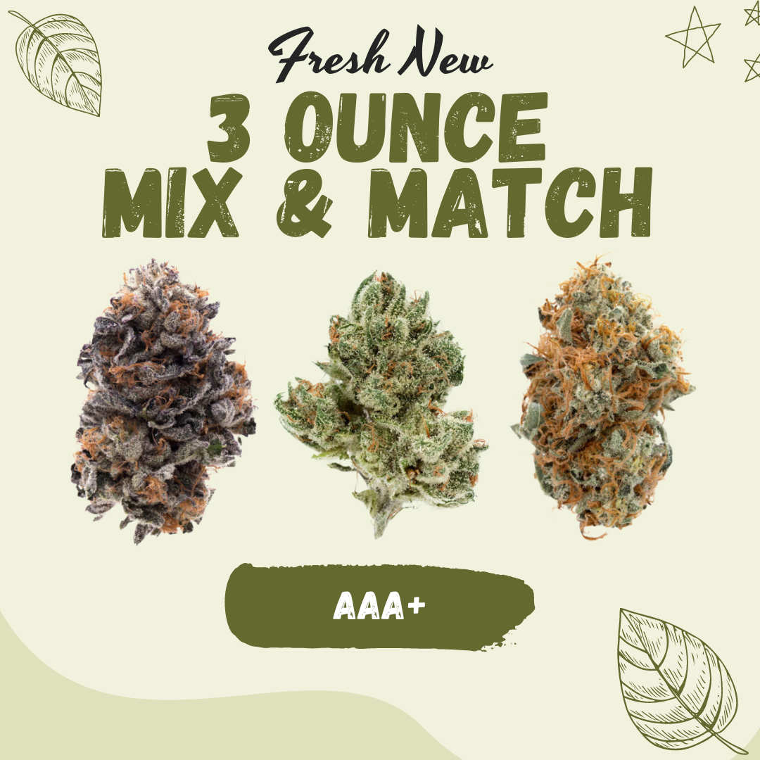 3 FRESH NEW Ounce Mix N’Match (AAA+)