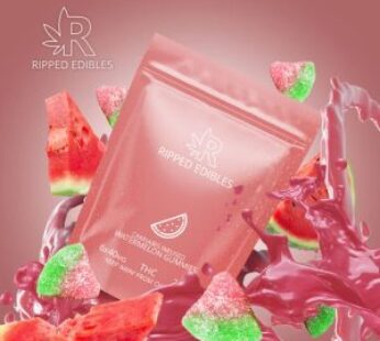 Ripped Edibles – WATERMELONS (240mg THC)